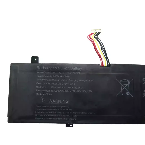 Originalt batteri til PC U638572PHV-3S1P - Bilde 3