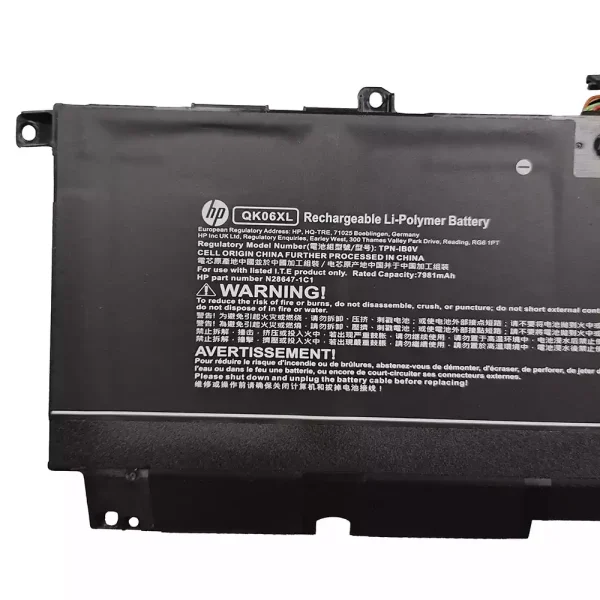Originalt batteri til PC HP QK06XL - Bilde 3