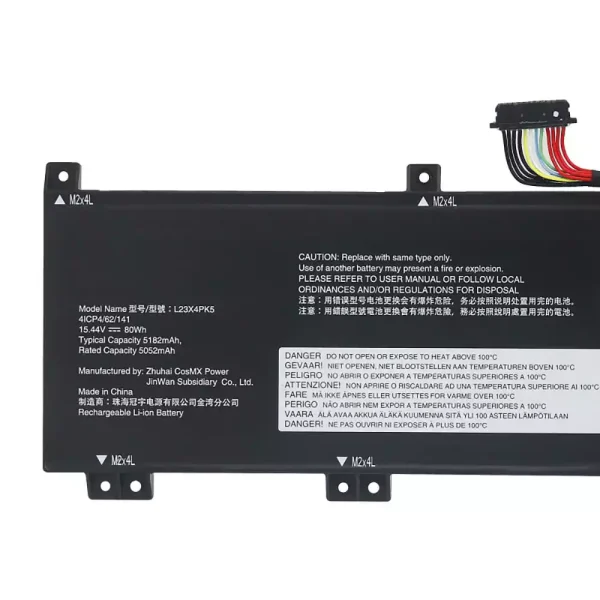 Originalt batteri til PC LENOVO L23M4PK5 L23B4PK5 L23X4PK5 L23C4PK5 L23D4PK5 - Bilde 3