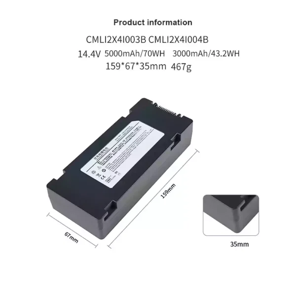 Batteri til COMEN CMLI2X4I003B - Bilde 2