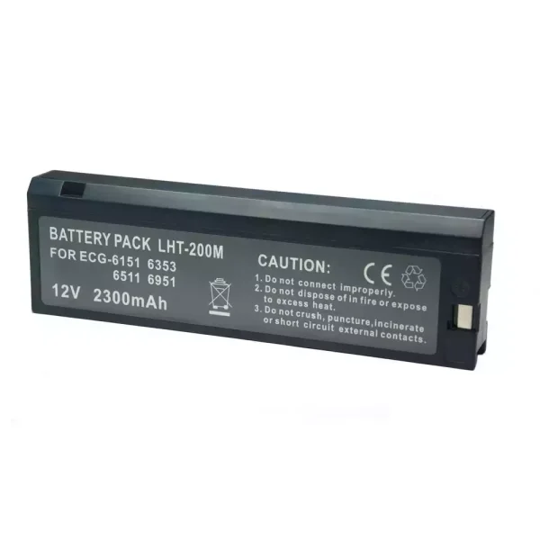 Batteri til NIHON KOHDEN ECG-6851K,ECG-6151,ECG-6353,ECG-6511,ECG-6551,ECG-6951,ECG-9120