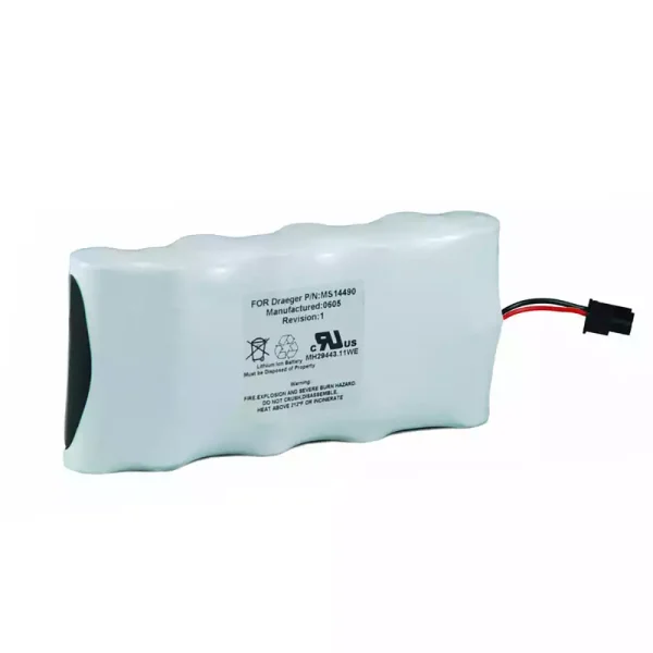 Batteri til Drager infintiy Vista,Draeger Medical Inc GAMMA,Draeger Medical Inc INFINITY,Draeger Medical Inc INFINITY DELTA,Draeger Medical Inc SC