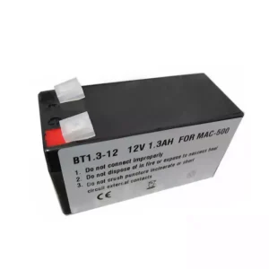 Batteri til GE BT1.3-12,NP1.3-12,GE MAC-500,Marquette Mac 500