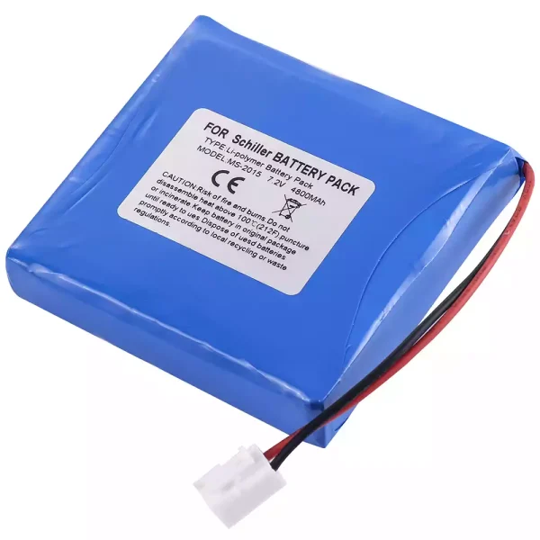 Batteri til Schiller CardioVit AT102+ MS-2007 MS-2010 MS-2015 - Bilde 4