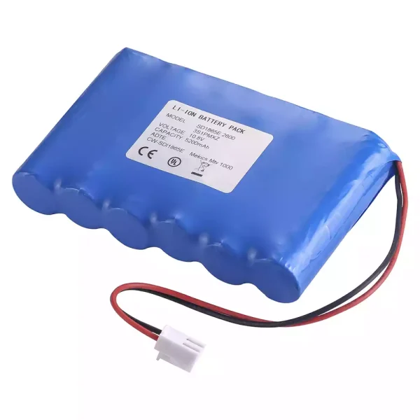 Batteri til SDI1865E,MEKICS MTV1000 Transport Ventilator - Bilde 3
