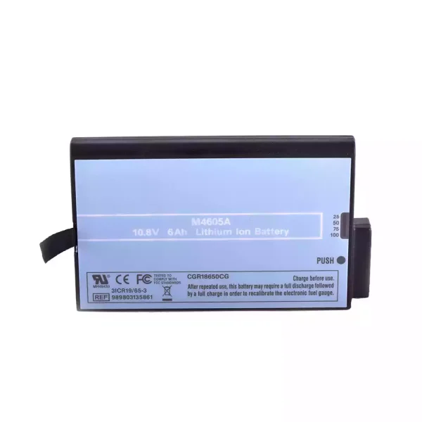 Batteri til Philips MP20,MP30,MP40,MP50,MP60,MP70,MP80, MP90,M8001A,M8002A,M8100,MX500,MX450,MX600