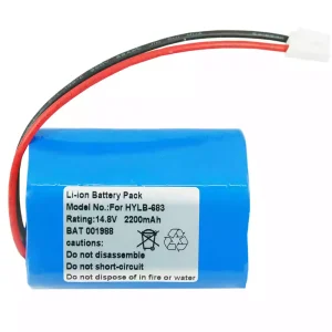 Batteri til Biocare ECG-1200,ECG-1210,ECG-1201,FM-801