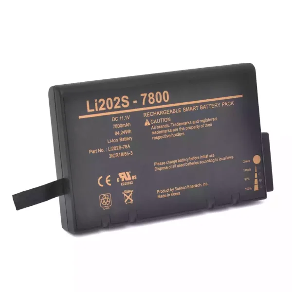 Batteri til Spacelabs LI202S-7800,LI202S-78A,146-0127-00 - Bilde 2