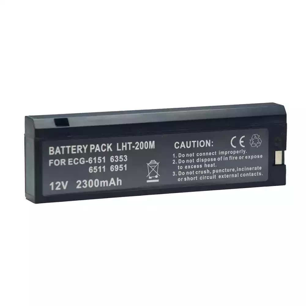 Batteri til NIHON KOHDEN 8830A,TEC7100 TEC7200 TEC7100A TEC7200A TEC7100B TEC7200B TEC7100C TEC7200C TEC7100F TEC7200F TEC7100G  TEC7200G TEC7100R  TEC7200R TEC7100J TEC7200J TEC7100K TEC7200K TEC7100E  TEC7200E TEC7100U TEC7200U TEC7100H TEC7200H TEC7100W TEC7200W