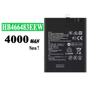 Batteri HB466483EEW til HUAWEI Nova 7 SE/Nova 7 Pro/Honor 30 pro/P40 Lite 5G/Honor 30/Honor 30 PRO+/Honor 30S/Nova 7 SE 5G