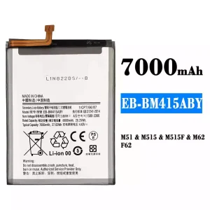 Batteri EB-BM415ABY til Samsung M51/M515/M515F/M62/F62