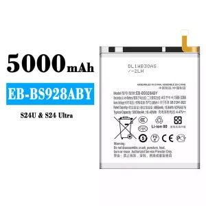 Batteri EB-BS928ABY til Samsung S24U/S24 Ultra