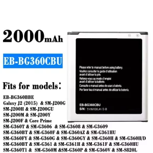 Batteri EB-BG360CBU til Samsung Galaxy J2 (2015)