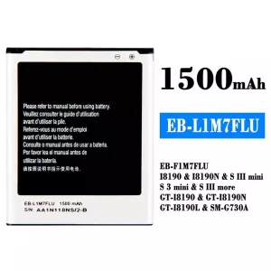 Batteri EB-L1M7FLU EB-F1M7FLU til Samsung S3 mini