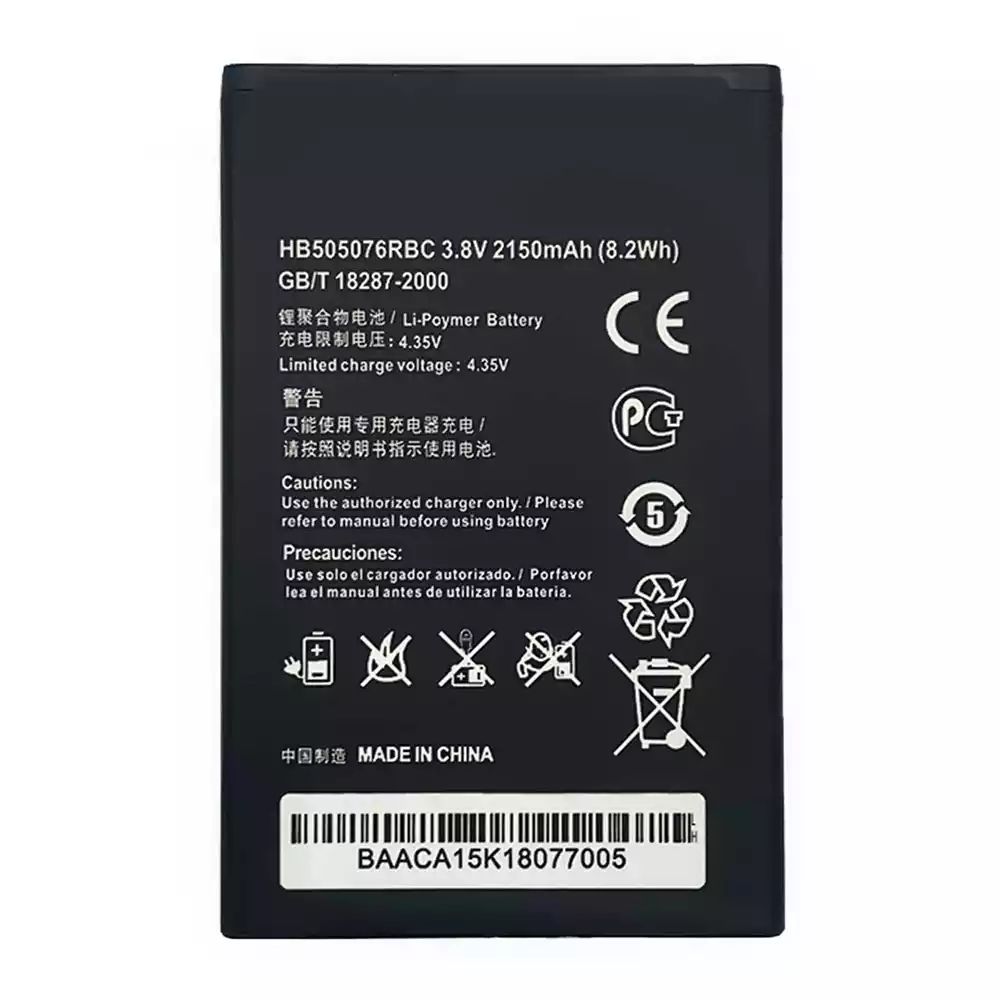 Batteri HB505076RBC til HUAWEI Y3 2 / HonorBee 2 / Ascend Y600 / Ascend G700 - Bilde 4