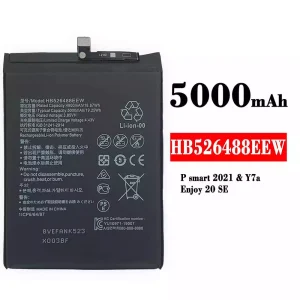 Batteri HB526488EEW til HUAWEI P smart 2021 / Enjoy 20 SE