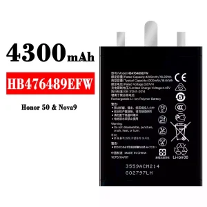 Batteri HB476489EFW til HUAWEI Honor 50 / Nova 9