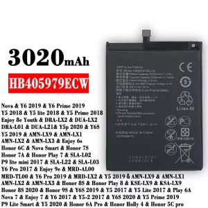 Batteri HB405979ECW til HUAWEI  Y6 2019 / Y5 2018