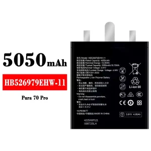 Batteri HB526979EHW-11 til HUAWEI Pura 70 Pro
