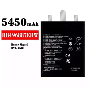 Batteri HB496887EHW til HUAWEI Honor Magie 6