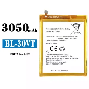 Batteri BL-30VT til Tecno POP 2 Pro / B2