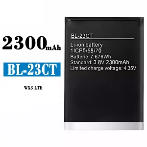 Batteri BL-23CT til Tecno WX3 LTE