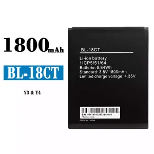 Batteri BL-18CT til Tecno Y3 / Y4
