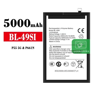 Batteri BL-49SI til ITEL P55 5G