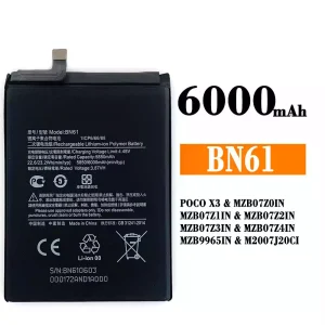Batteri BN61 til Xiaomi POCO X3