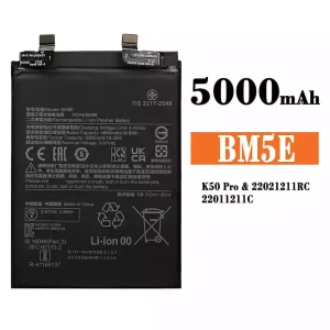 Batteri BM5E til Xiaomi K50 Pro