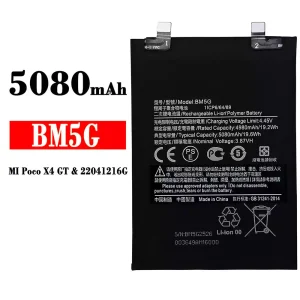 Batteri BM5G til Xiaomi MI Poco X4 GT