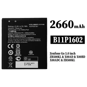Batteri B11P1602 til Asus Zenfone Go 5.0 inch