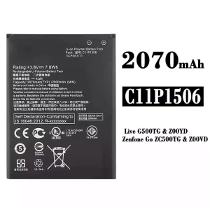 Batteri C11P1506 til Asus Live G500TG,Zenfone Go ZC500TG