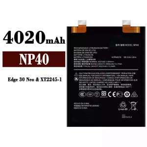 Batteri NP40 til Motorola Edge 30 Neo