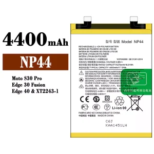 Batteri NP44 til Motorola MOTO S30 Pro / Edge 30 Fusion / Edge 40