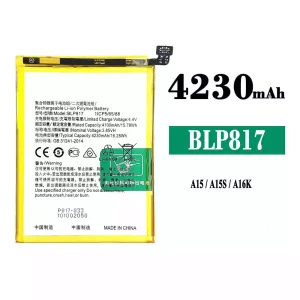 Batteri BLP817 til OPPO A15 /A15S /A16K