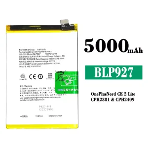 Batteri BLP927 til OnePlus Nord 2 Lite / OnePlus Nord CE 2 Lite