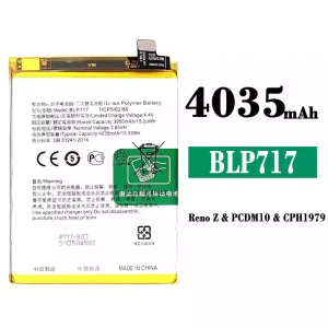 Batteri BLP717 til OPPO Reno Z
