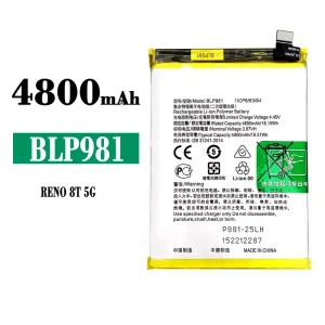 Batteri BLP981 til OPPO Reno 8T