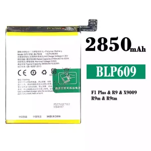 Batteri BLP609 til OPPO F1 Plus/R9//R9m