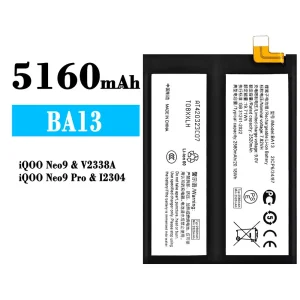 Batteri BA13 til VIVO iQOO Neo 9/iQOO Neo 9 Pro