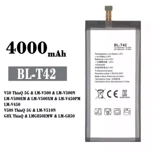 Batteri BL-T42 til LG V50 ThinQ 5G / V50S ThinQ 5G / G8X ThinQ