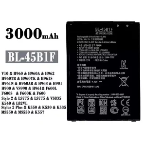 Batteri BL-45B1F til LG V10 / Stylus 2 Plus
