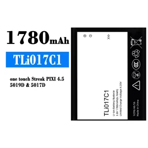 Batteri TLi017C1 til Alcatel One Touch Streak PIXI 4.5