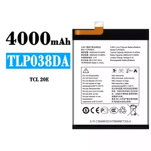 Batteri TLP038DA til Alcatel TCL 20E
