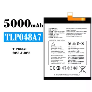 Batteri TLP048A7 TLP048A1 til Alcatel 20SE/30SE