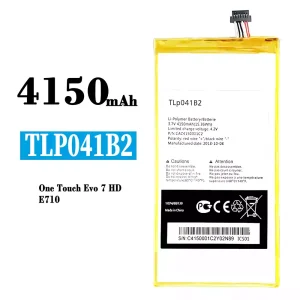 Batteri TLP041B2 til Alcatel One Touch Evo 7 HD