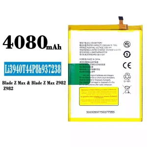 Batteri Li3940T44P8h937238 til ZTE Blade Z Max Z982