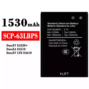 Batteri SCP-63LBPS til Kyocera E4520 E4510 E4610