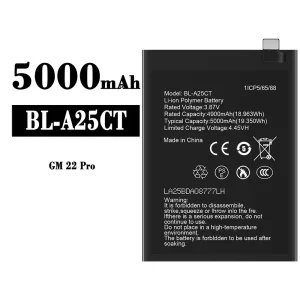 Batteri BL-A25CT til General Mobile GM 22 Pro